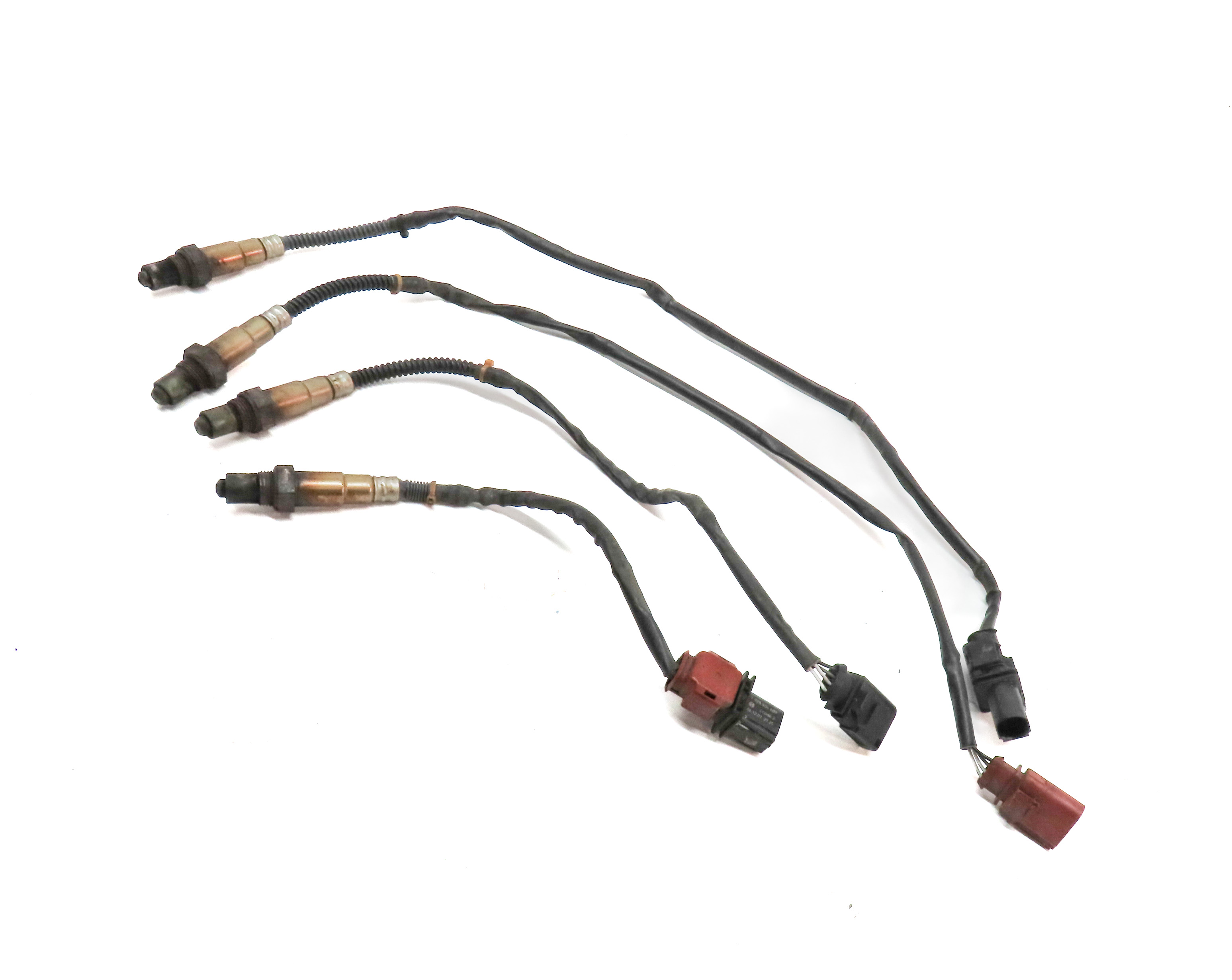 2007 AUDI Q7 (4HL) 3.6L (BHK) ENGINE OXYGEN O2 LAMBDA PROBE SENSOR SET/4 — exact item pictured